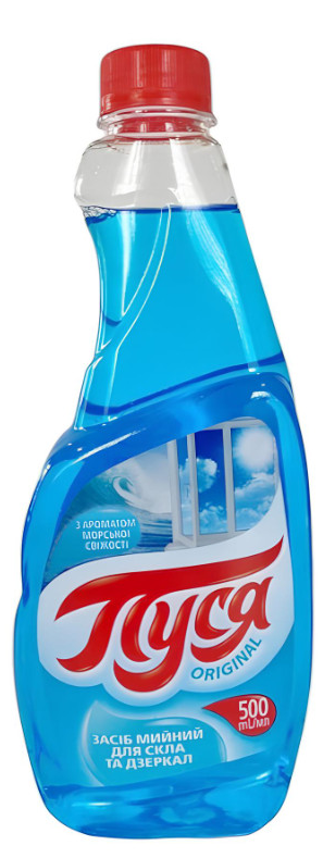 ПУСЯ Засіб для скла Морська свіжість (запаска) 500 мл